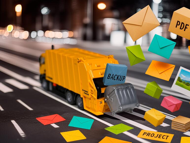 Im Falle eines Falles: pCloud bringt Daten zurück, auch wenn der digitale Papierkorb schon geleert wurde.