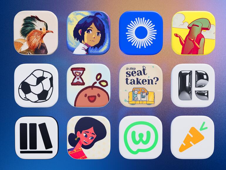 Apple gibt die Finalist:innen der App Store Awards 2025 bekannt.