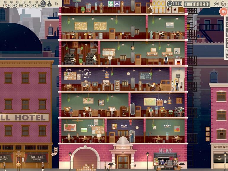 News Tower hat viel „Tiny Tower“-Charme, ist aber deutlich vielschichtiger.