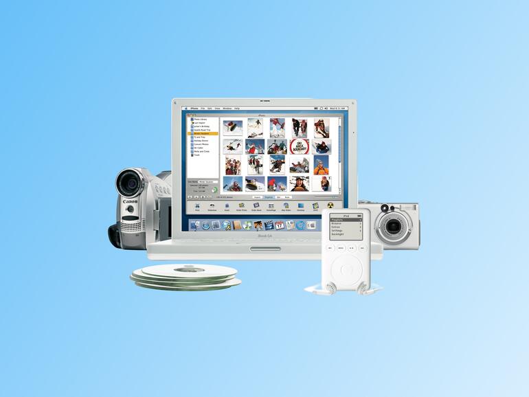 Auf der Macworld Keynote im Januar 2001 präsentierte Steve Jobs das Konzept des Digital Hubs und legte die Grundlage für Apples bis heute anhaltenden Erfolg.