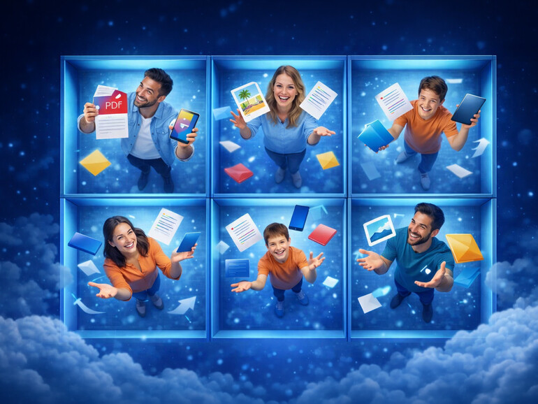 pCloud bringt Ordnung ins Datenchaos – jetzt auch für die ganze Familie.