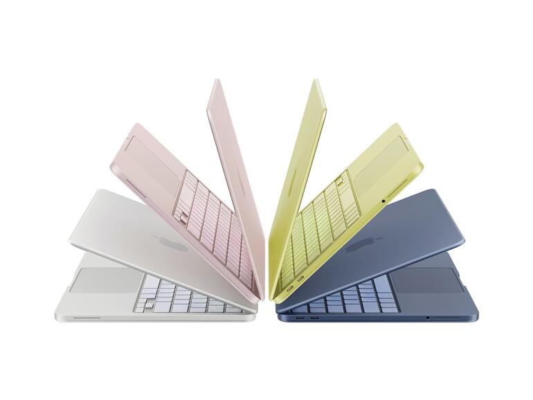 Das MacBook Neo verfügt über eine farblich abgestimmte Tastatur, die kommt allerdings ohne Hintergrundbeleuchtung – der einzige augenscheinliche Kompromiss, den Apple einging.