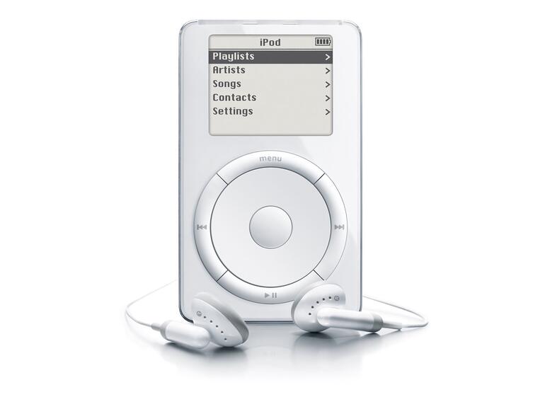 Der iPod war nicht der erste MP3-Player aber sicherlich der beste und zugleich aufsehenerregendste seiner Zeit. Außerdem stand er für die Neuerfindung Apples.
