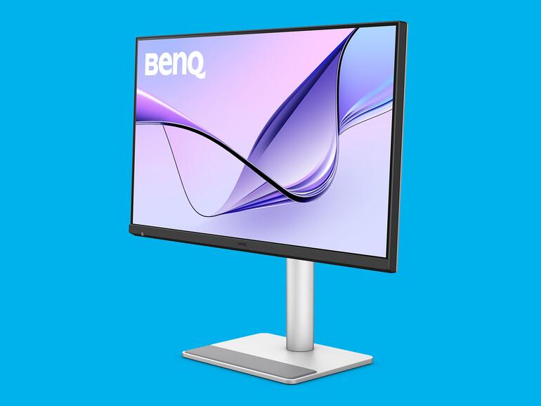 5K und „Mac-freundliches“ Design – auf dem Schreibtisch macht sich der 5K-Monitor von BenQ richtig gut.