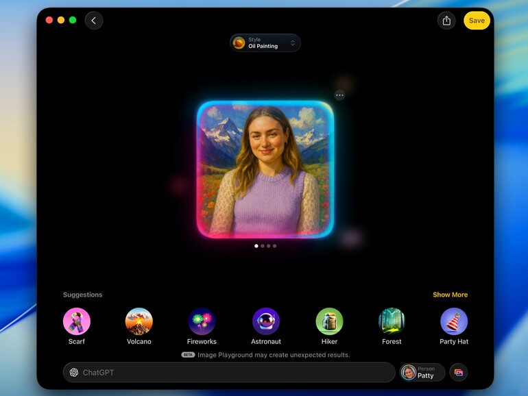 Apple geht bei Apps wie Image Playground auf Nummer sicher – und das könnte sich als Vorteil erweisen.
