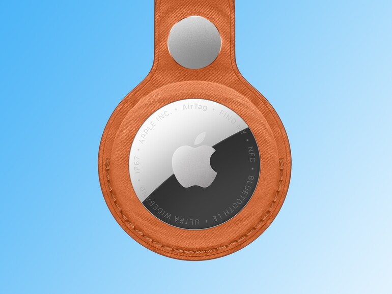 Der Apple AirTag 2 ist mit vorhandenem AirTag-Zubehör kompatibel.