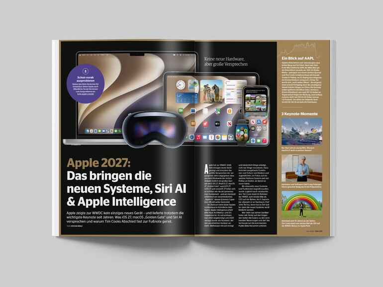 Keine neue Hardware, aber große Versprechen: Mac Life erklärt, was macOS 27 Golden Gate, iOS 27 und Siri AI für Sie konkret bedeuten.