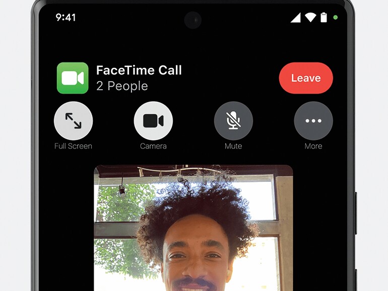 Windows- und Android-Nutzer können über einen bereitgestellten Link an FaceTime-Chats teilnehmen.