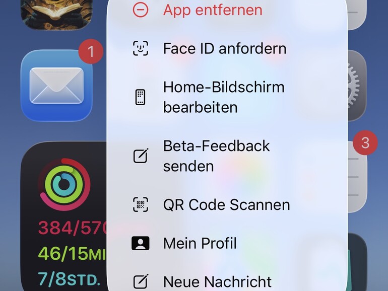 Schützen Sie Ihre Apps vor neugierigen Blicken, indem Sie sie nur per Biometrie oder Code zugänglich machen.