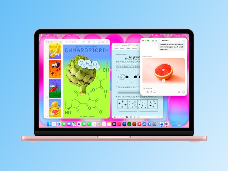 Laut Apple bietet das MacBook Neo bis zu dreimal mehr Leistung bei KI-Aufgaben als Konkurrenz-Modelle mit Intel-Core-Ultra-5-Prozessoren.