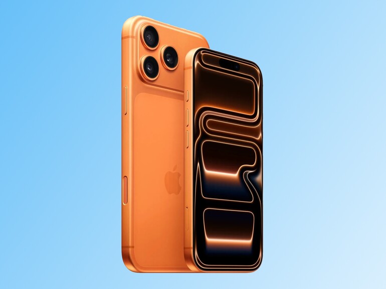 Das iPhone 17 Pro verfügt über drei Objektive mit 48 Megapixeln und jeweils fester Blende.