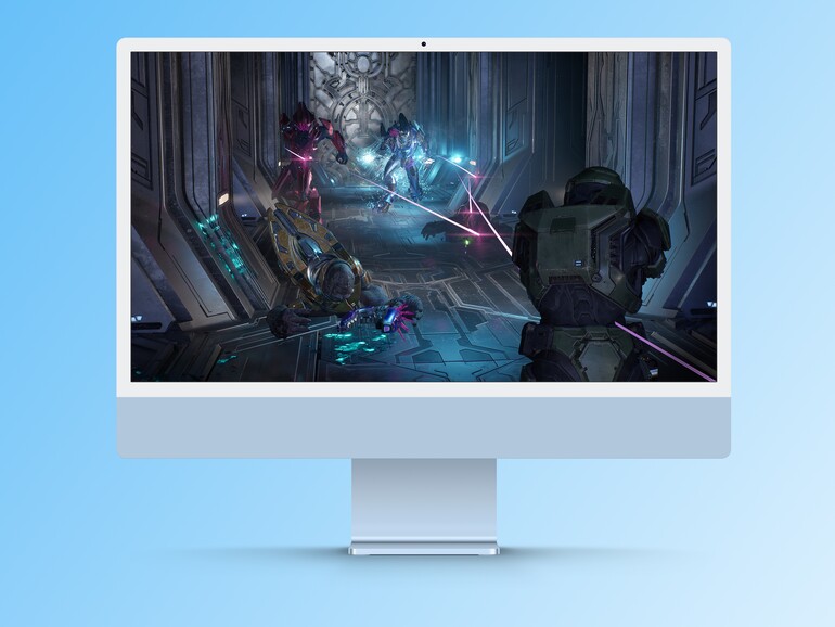 Ursprünglich als Third-Person-Shooter angekündigt, war das fertige Spiel aber ein Ego-Shooter. Die Neuauflage indes lässt sich auch aus der ursprünglich angedachten Perspektive heraus spielen.