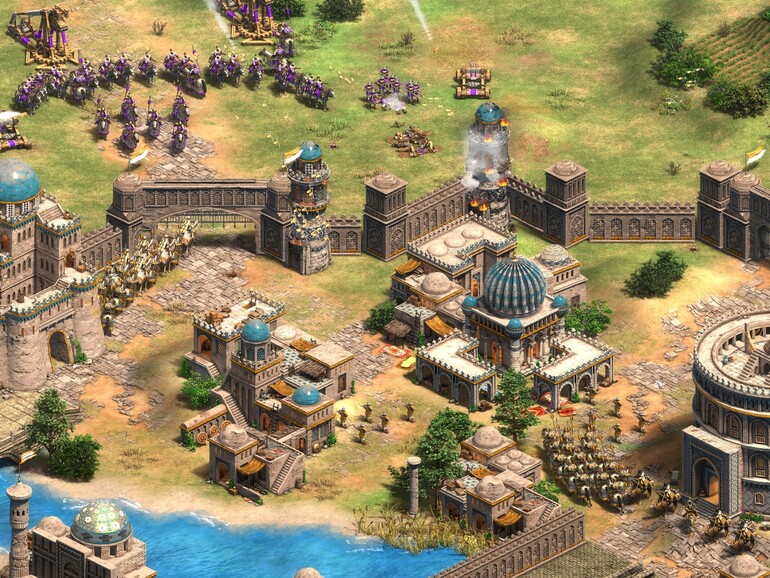 Von Burgen und Belagerungen: „Age of Empires II“ läuft erstmals nativ auf Apple Silicon und sieht dabei der Retro-Patina zum Trotz famos aus.