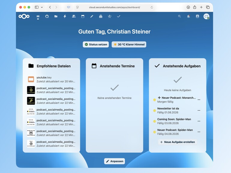Alternativen wie Nextcloud sind schlechter in Apples Systeme integriert als iCloud.