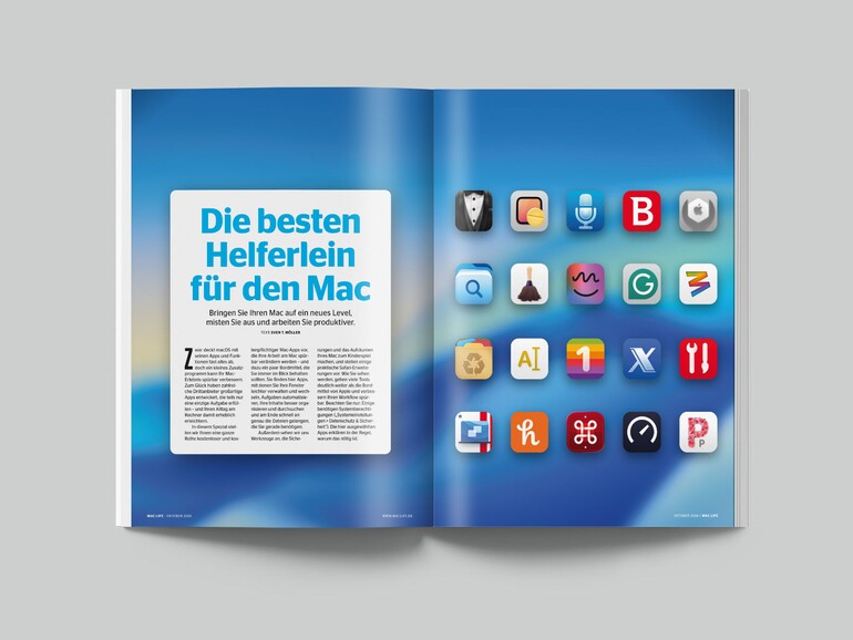 Fenster verwalten, Aufgaben automatisieren, ausmisten: Diese Apps bringen Ihren Mac auf ein neues Level.
