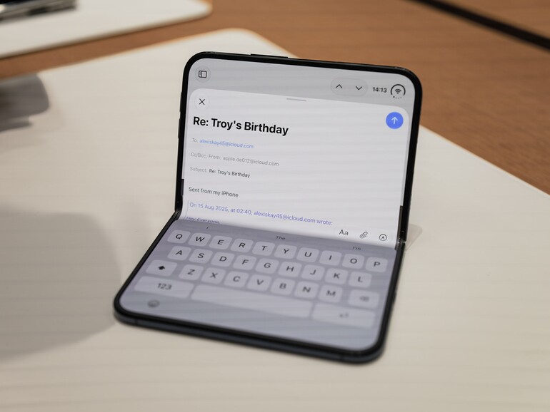 Elegant passt sich iOS an die Gegebenheiten an.