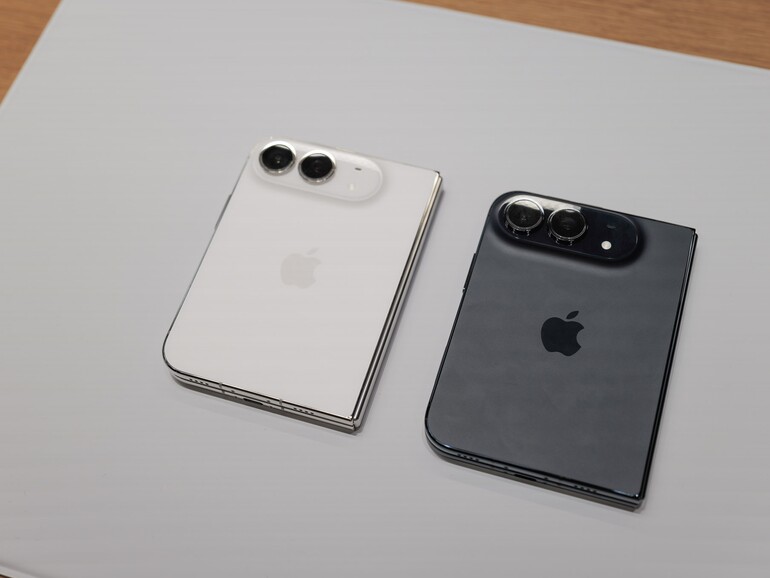 Die beiden Kameras auf der Rückseite des iPhone Duo.