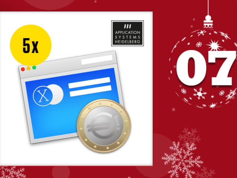 Gewinnt eine von fünf Software-Produkten aus dem Hause Application Systems Heidelberg.