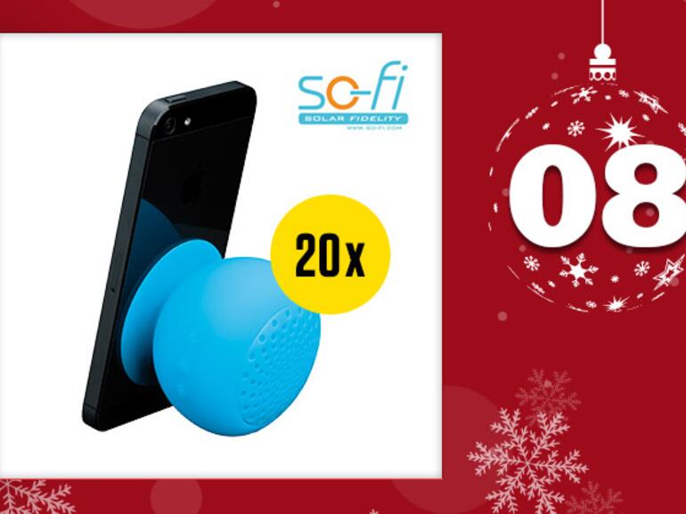 Einen von 20 So-fi-Bluetooth-Lautsprechern für das iPhone gewinnen.