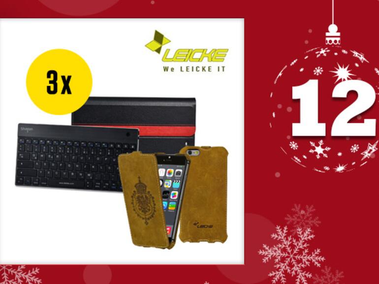 Eines von drei edlen Leicke-Cases für iPhone oder Tastatur gewinnen.