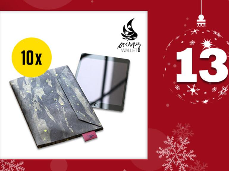 Eine von zehn Crispy-Wallets für das iPad gewinnen.