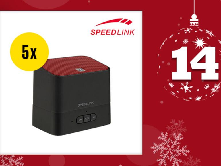 Eine von fünf schicken Bluetooth-Lautsprecher von Speed Link gewinnen.