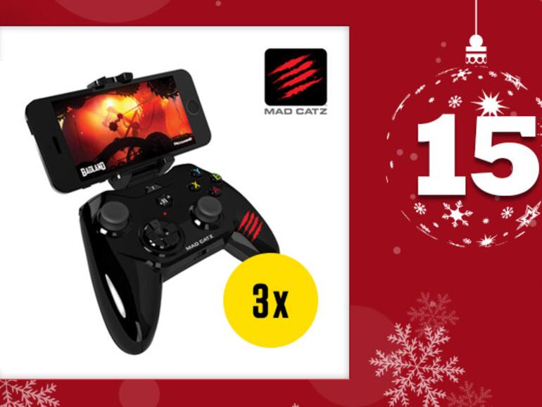 Heute einen von drei Mad Catz Controllern für das Smartphone gewinnen.