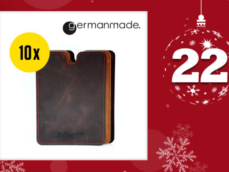 Eine von zehn Germanmade-Cases aus edlem Leder für das iPad gewinnen.