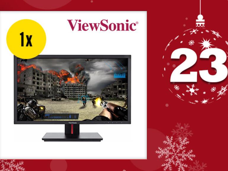 Einen Monitor von View Sonic gewinnen.