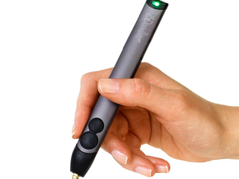 Der 3Doodler 2.0 ist ein 3D-Drucker in Form eines Zeichenstifts.