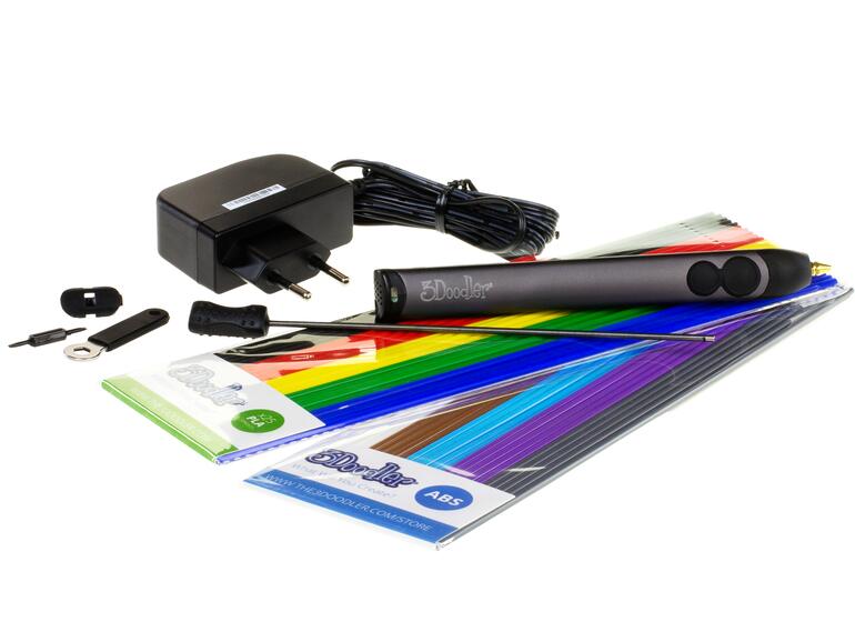 Die erste Ladung von 50 bunten Stäben ist bereits im Lieferumfang enthalten.