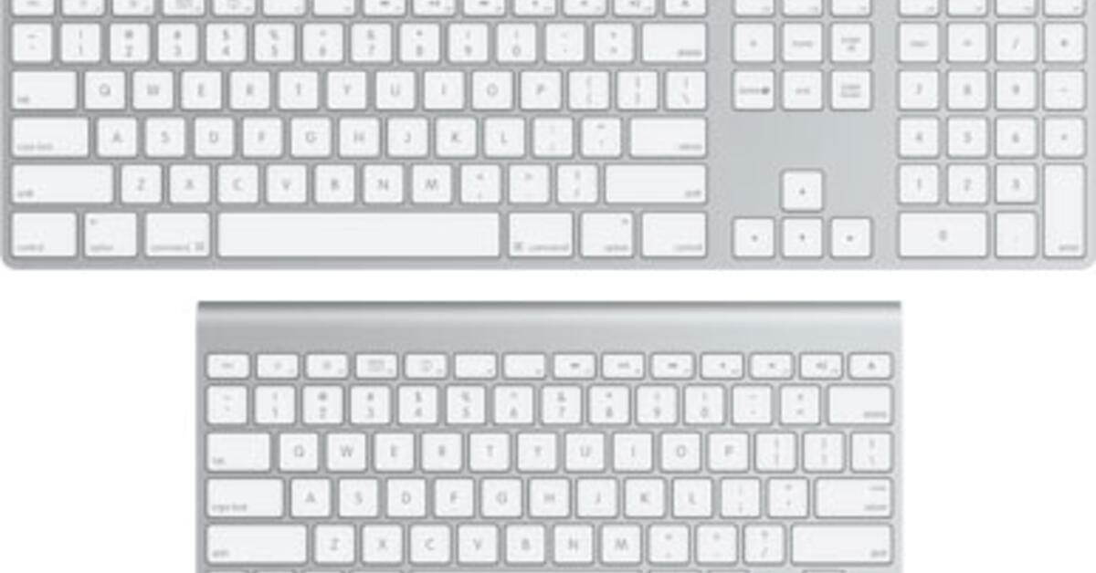 iMacTastatur als Kabel und BluetoothVersion Mac Life