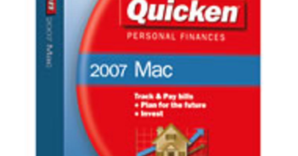 quicken for mac 2007 quicken for mac 2007