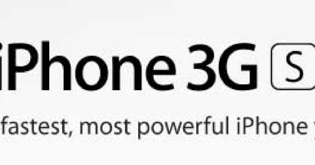 "iPhone 3G S" vs. "iPhone 3GS" Apple ändert die Schreibweise Mac Life