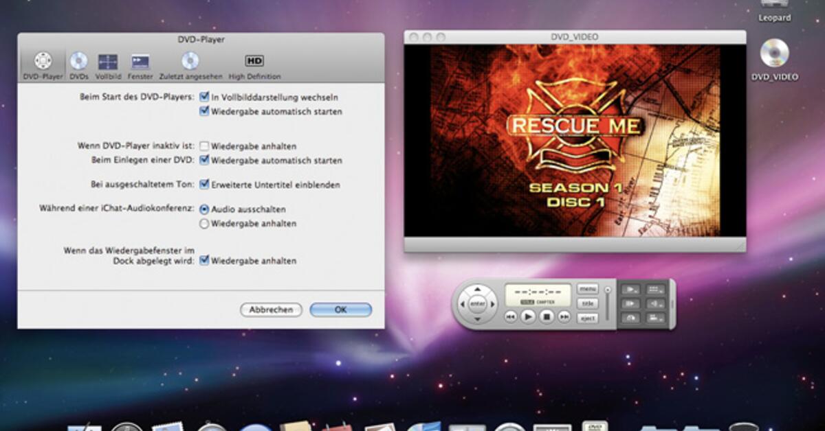 Mac OS X Der Apple DVD Player Mac Life