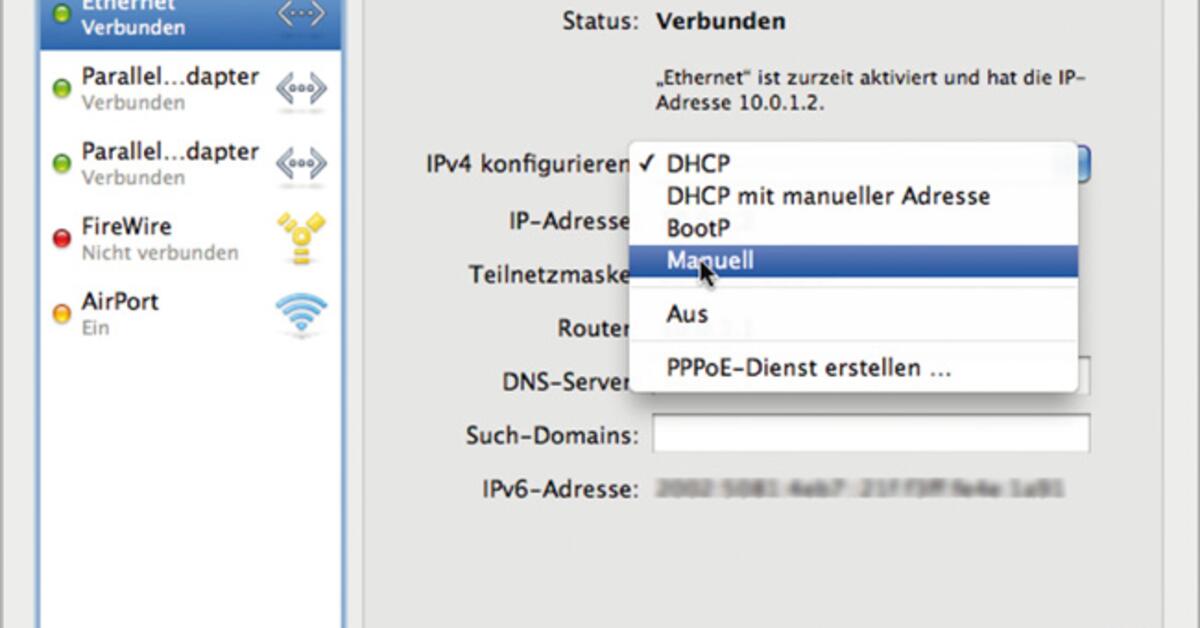 Mac OS X & Windows im verbinden Vom Mac auf den PC zugreifen