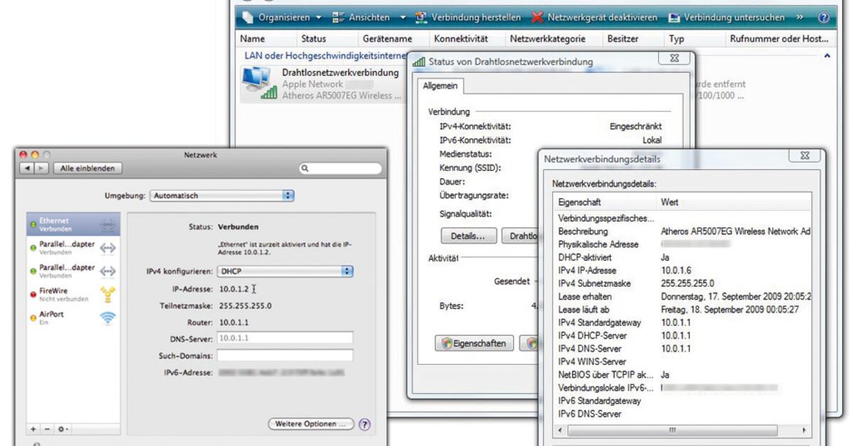 Mac OS X & Windows im verbinden Vom Mac auf den PC zugreifen