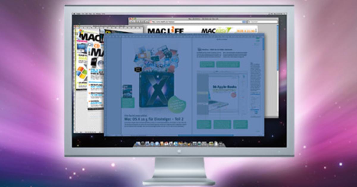 Bildschirmfotos Screenshots Unter Mac Os X Mac Life