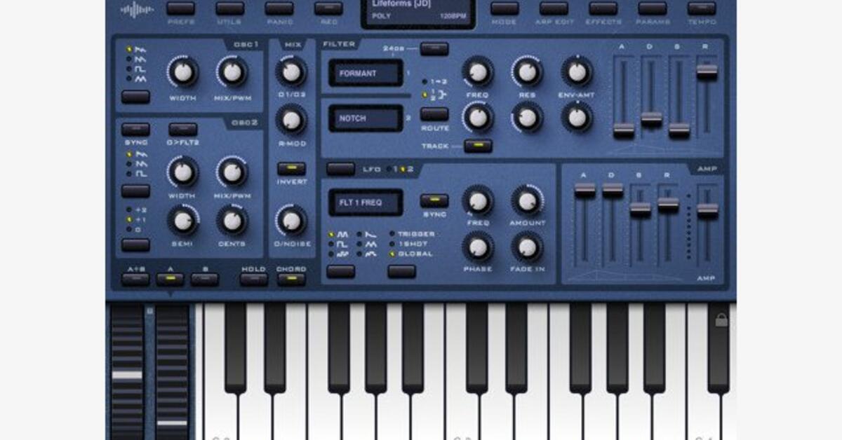 Sunrizer v1.1 Synthesizer für das iPad Mac Life