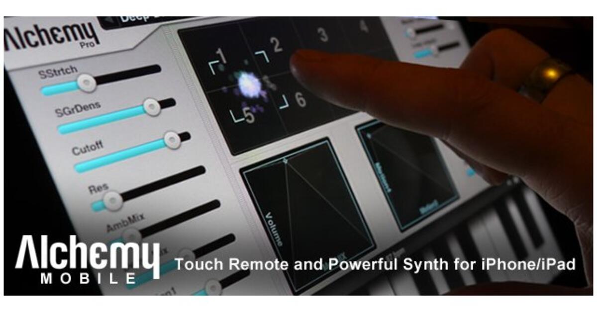 Alchemy Mobile Vielseitiger Synthesizer für iPhone/iPad Mac Life