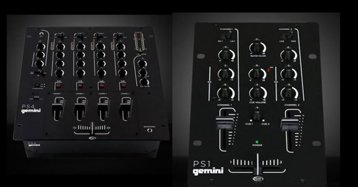 Die PSSerie Gemini präsentiert fünf neue DJMixer Mac Life