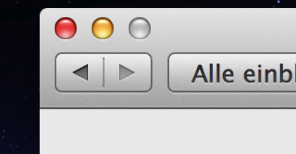 os x fenster minimieren einmal anders mac life
