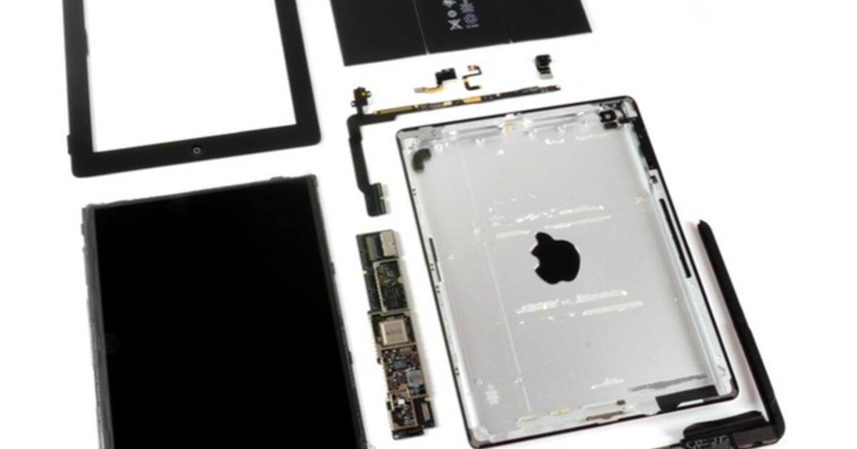 HardwareStriptease iFixIt zeigt das iPad 4 von innen Mac Life