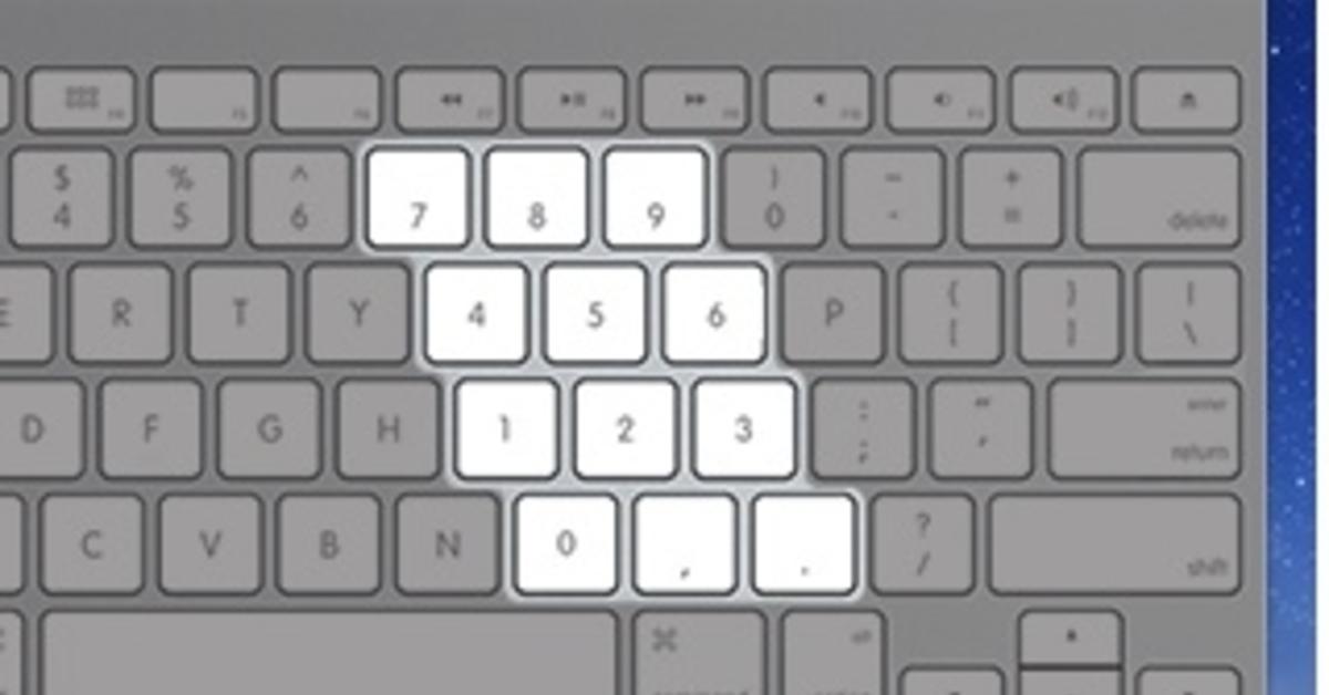 Numlock Fur Os X Ziffernblock Fur Kompakte Mac Tastaturen Mac Life