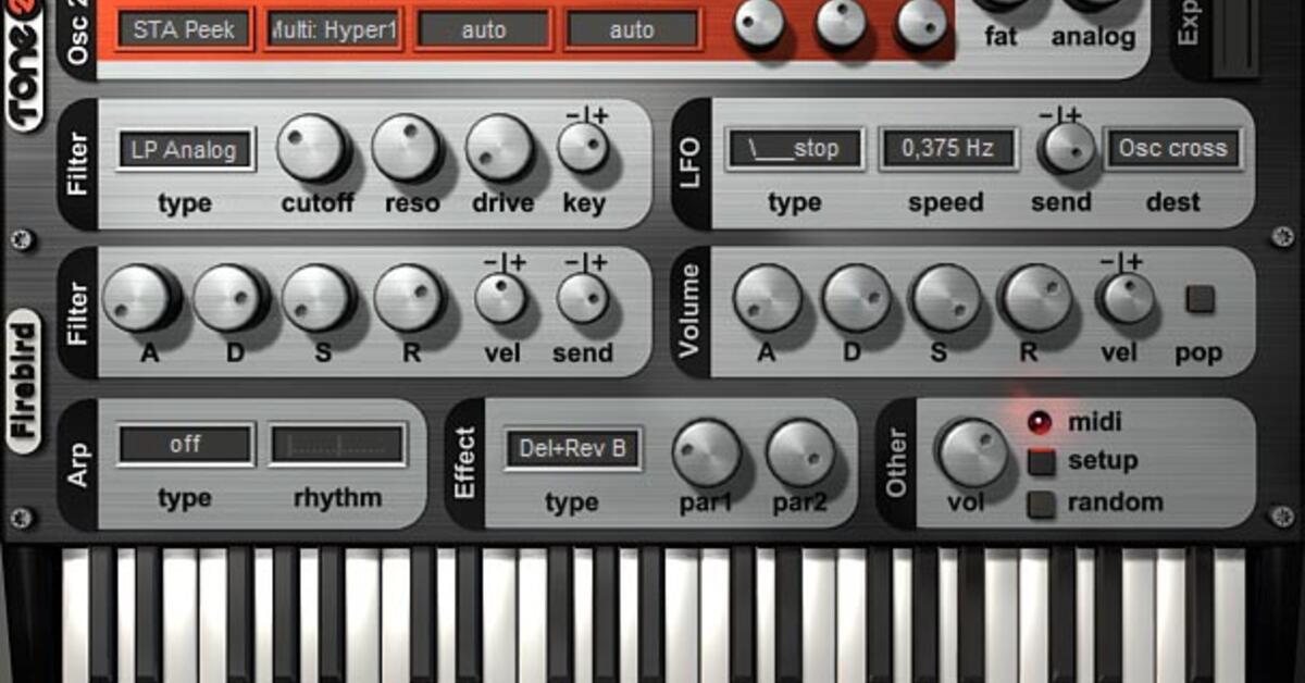 Tone 2 FireBird+ Synthesizer für alle! Mac Life