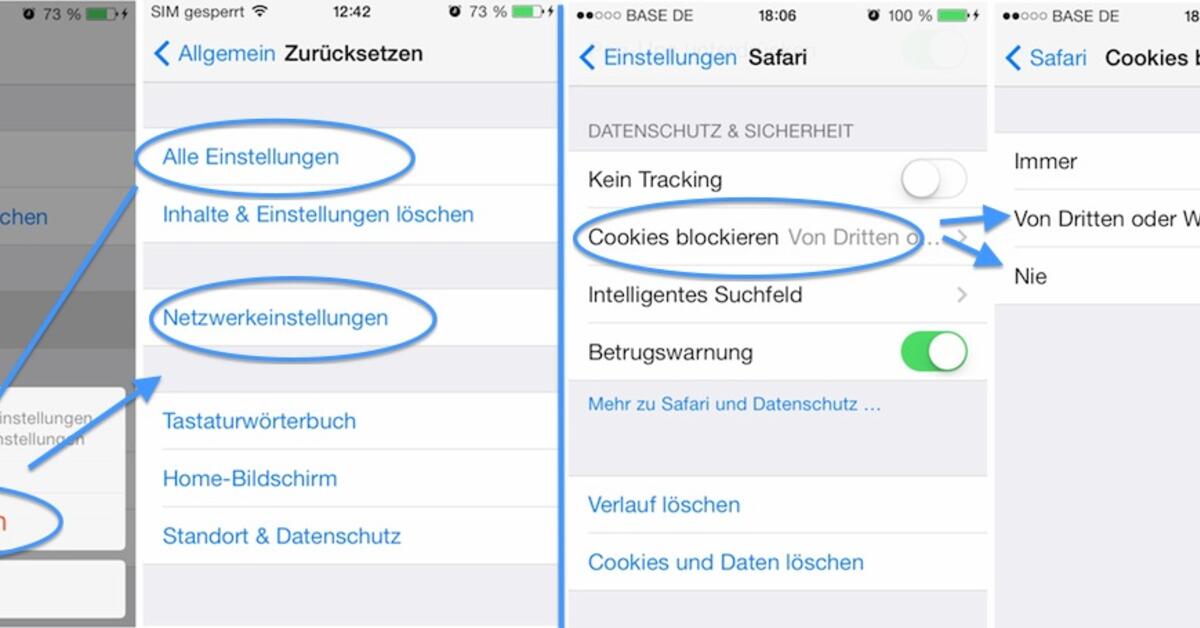 „Verbindung zum iTunes Store nicht möglich“-Fehler unter iOS 7 beheben ...
