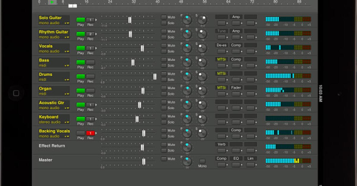 Bremmers Audio Design MultitrackStudio DAW für das iPad Mac Life