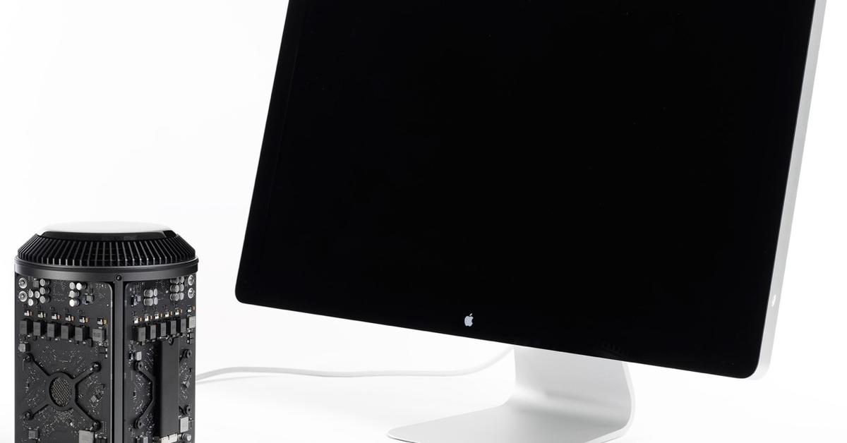 apple mac pro computer cylinder