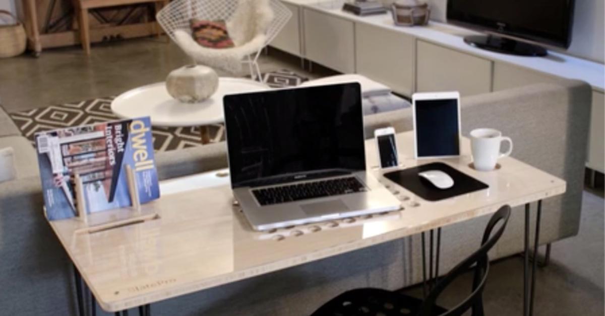 Slatepro Techdesk Der Perfekte Schreibtisch Fur Apple Anwender