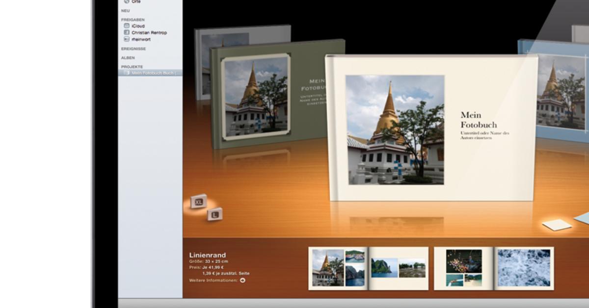 Fotobücher mit iPhoto: Anbieter im Vergleich | Mac Life